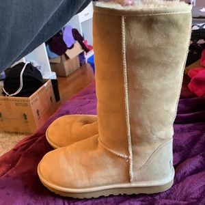 Classic Tall Sand UGGS